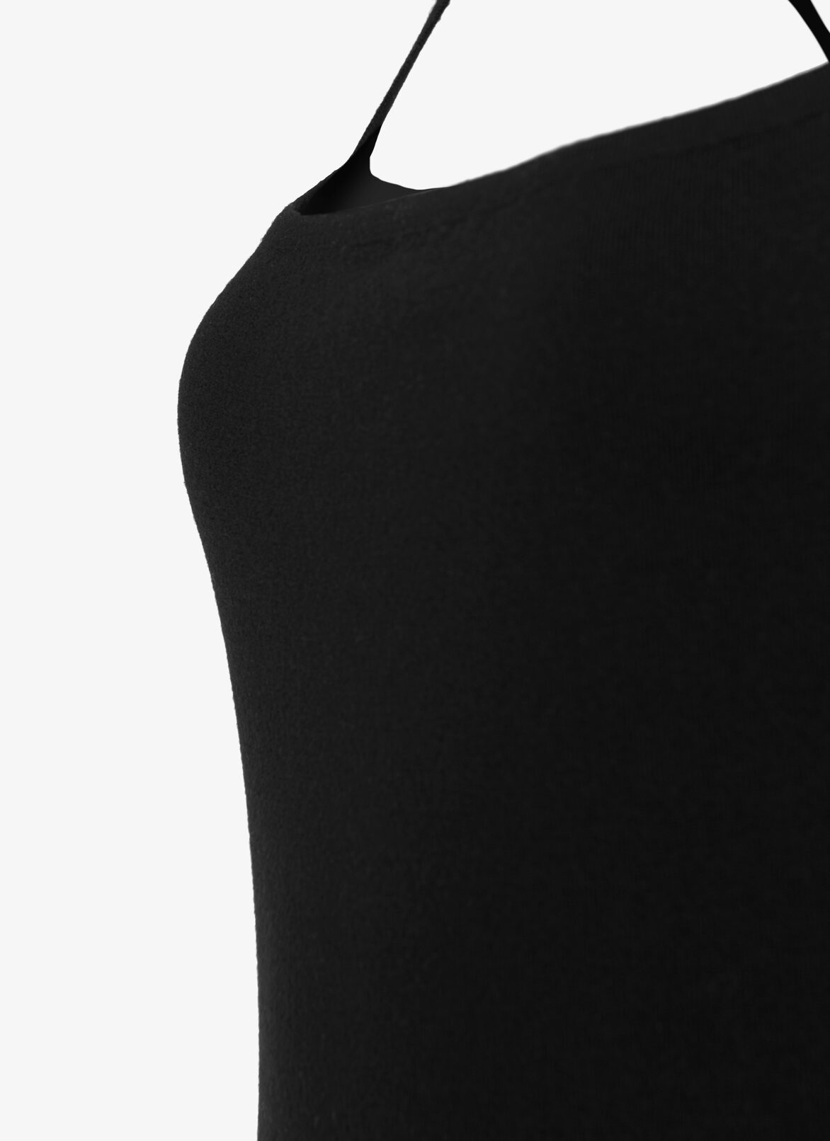 Wool-Blend Sleeveless Bodysuit ALAÏA BLACK WOOL-BLEND SLEEVELESS BODYSUIT